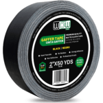Black gaffer tape, 1 roll