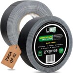 Black gaffer tape, 2 pack